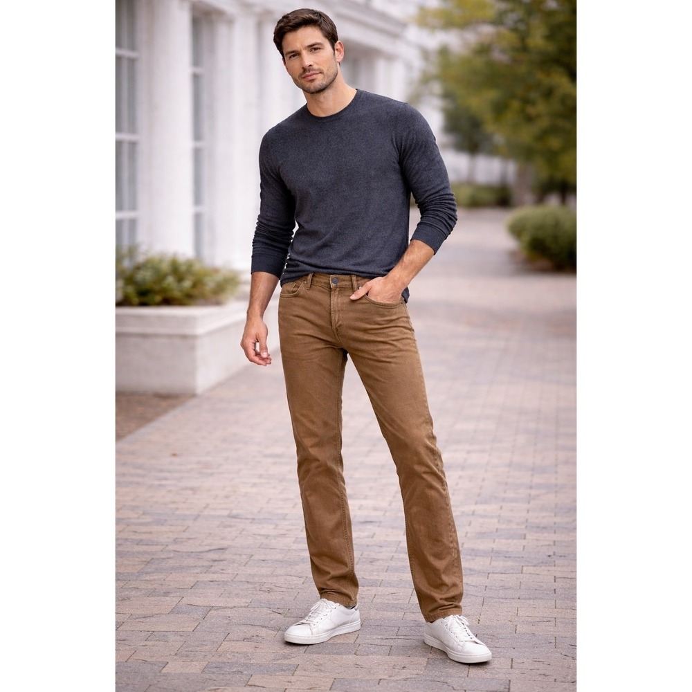 Levi's 541 Men's Brown Stretch Jeans Athletic Fit‎ W34 L32